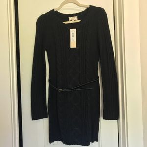 Nordstrom Rack pink.rose black sweater dress small